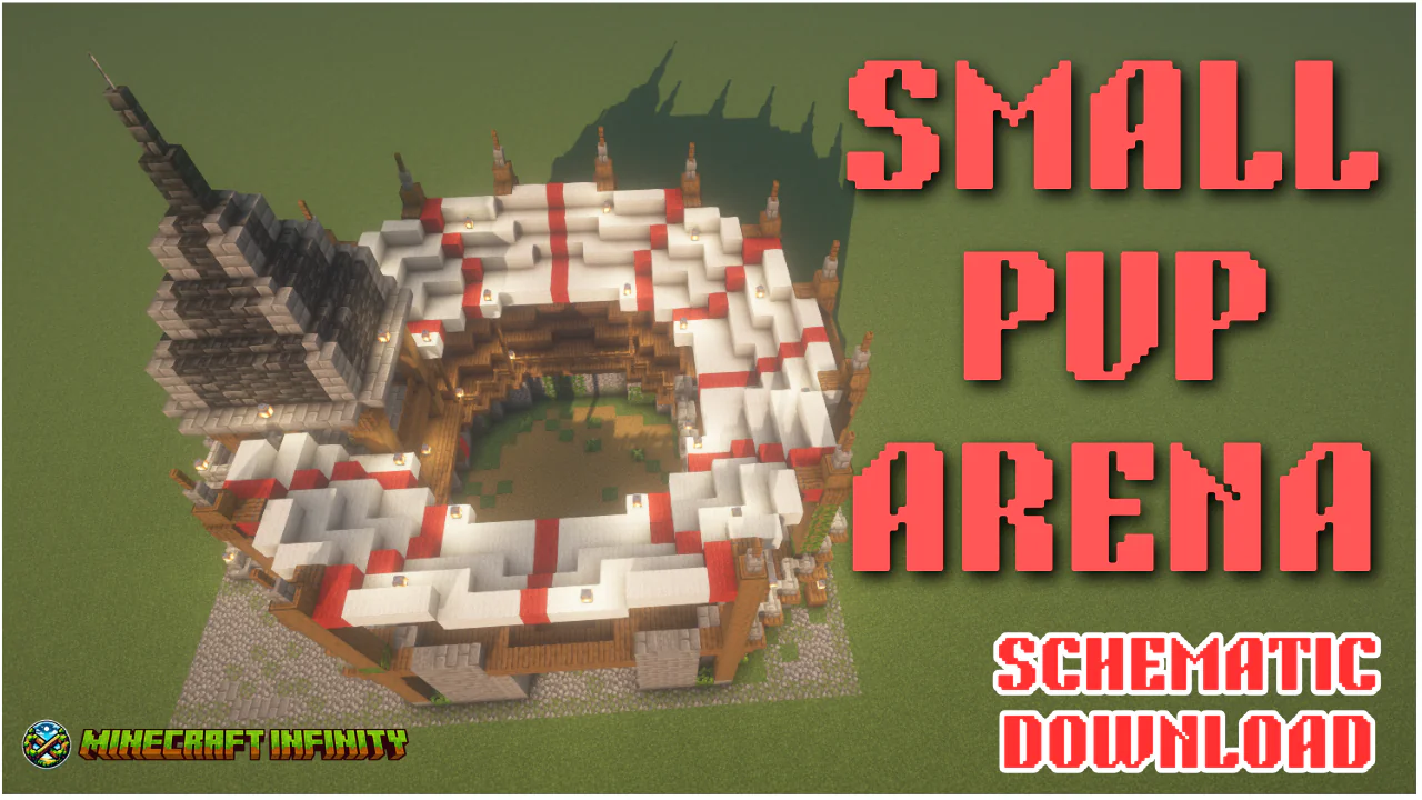 Small Arena Schematic Download for Minecraft – Compact PVP Arena