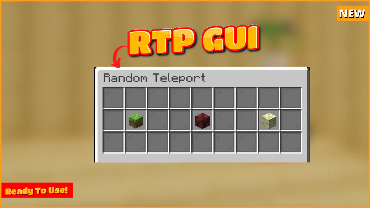 RTP Plugin Config GUI Download | Easy Minecraft Random Teleport Setup