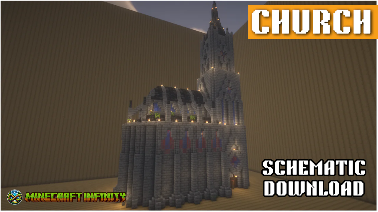 Church schematic minecraft