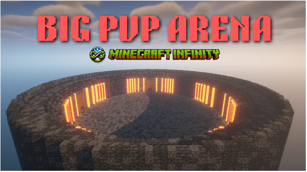 Big PVP Arena Minecraft Schematic Download