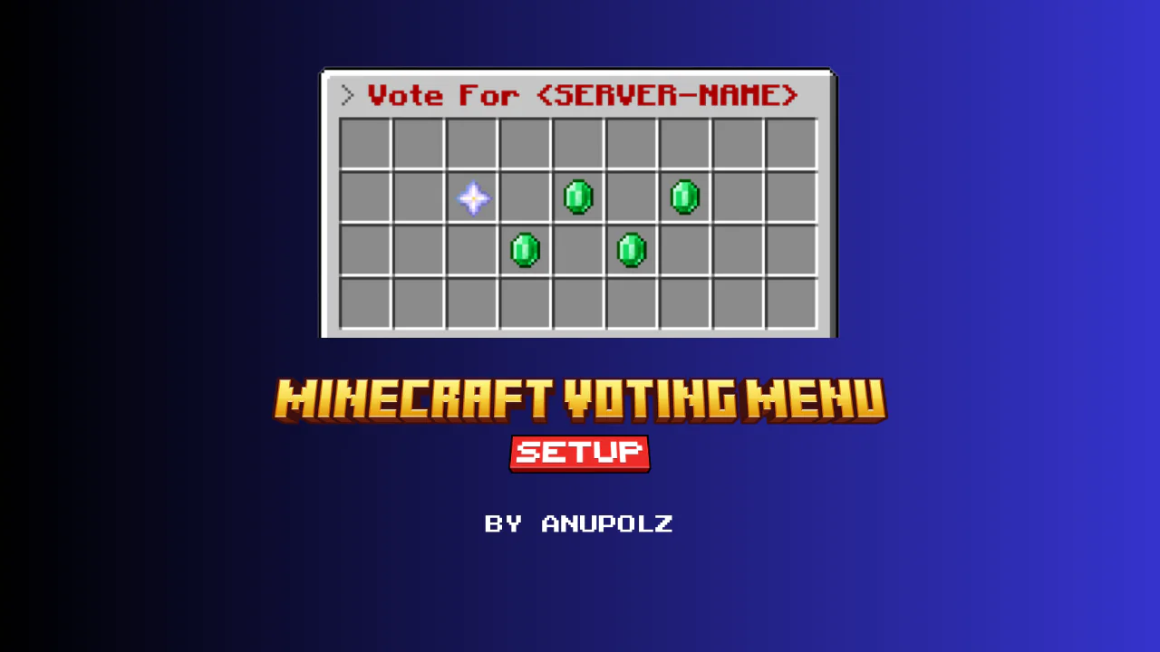 Voting Menu - DeluxeMenus