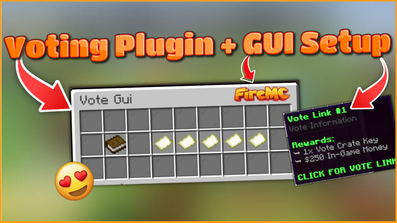 Voting GUI Config Minecraft